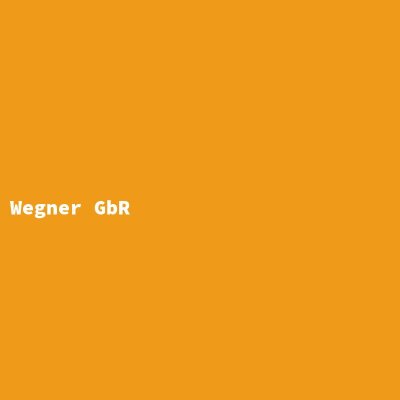 Hersteller: Wegner GbR
